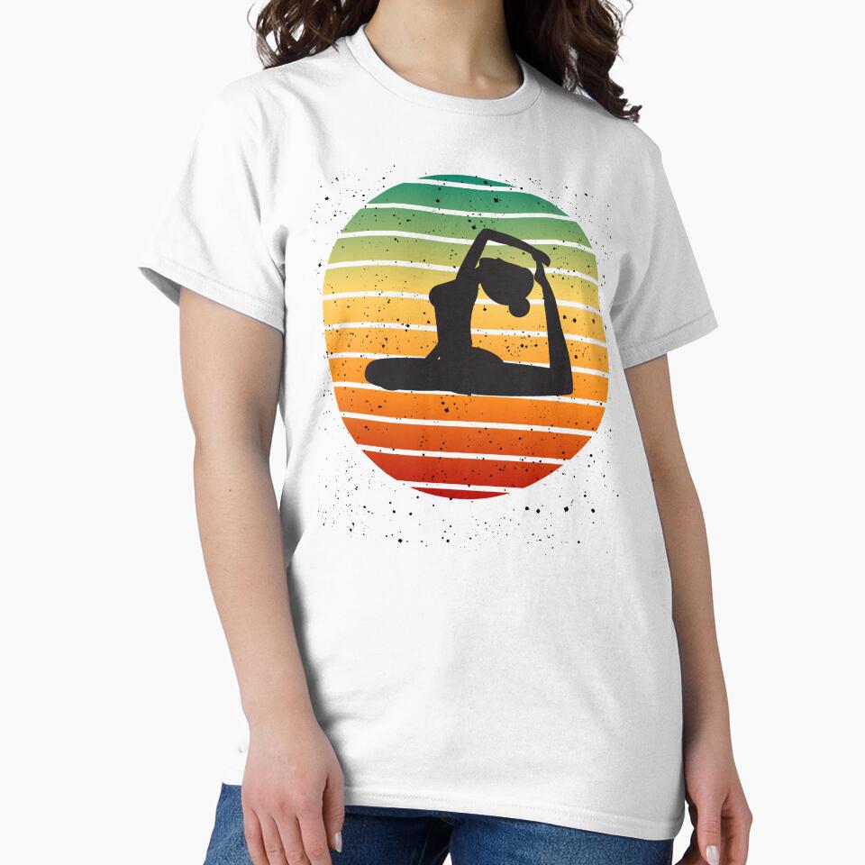 Retro Yoga , Yoga Gift by salmamzr