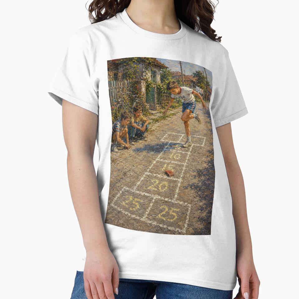 Hopscotch of Childhood Memories by slikar