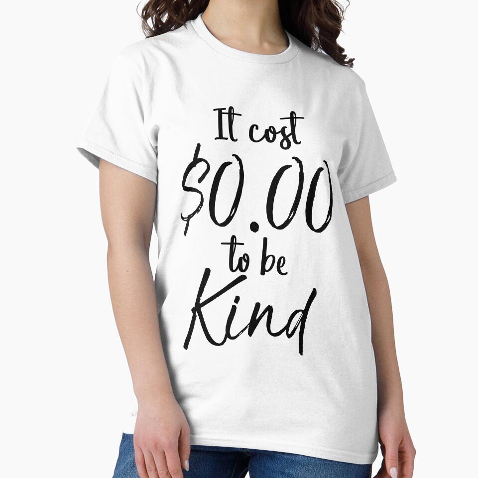 It Cost 10.00 to be Kind Cute Yoga Quote by TNDesignStudio