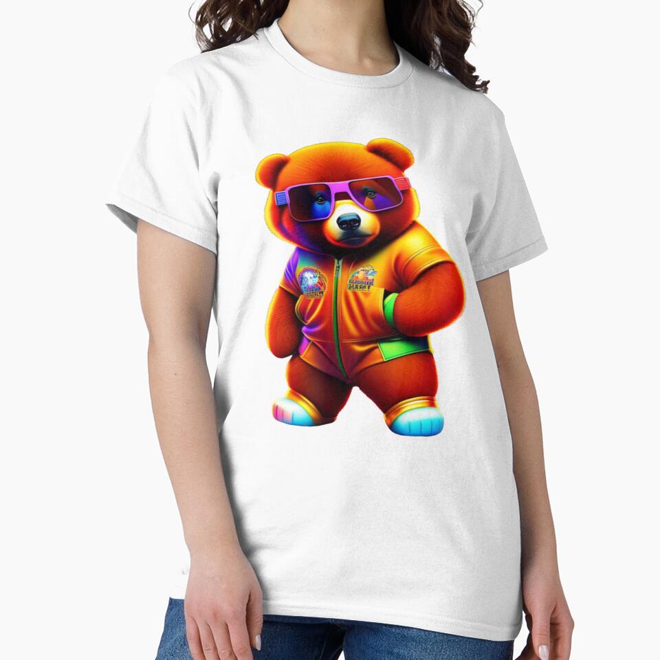 Cute Hip Hop Teddy Bear by Zeil