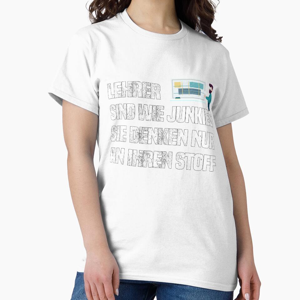 School - Teachers Are Like Junkies, They Only Think About Stuff by Livingcreative