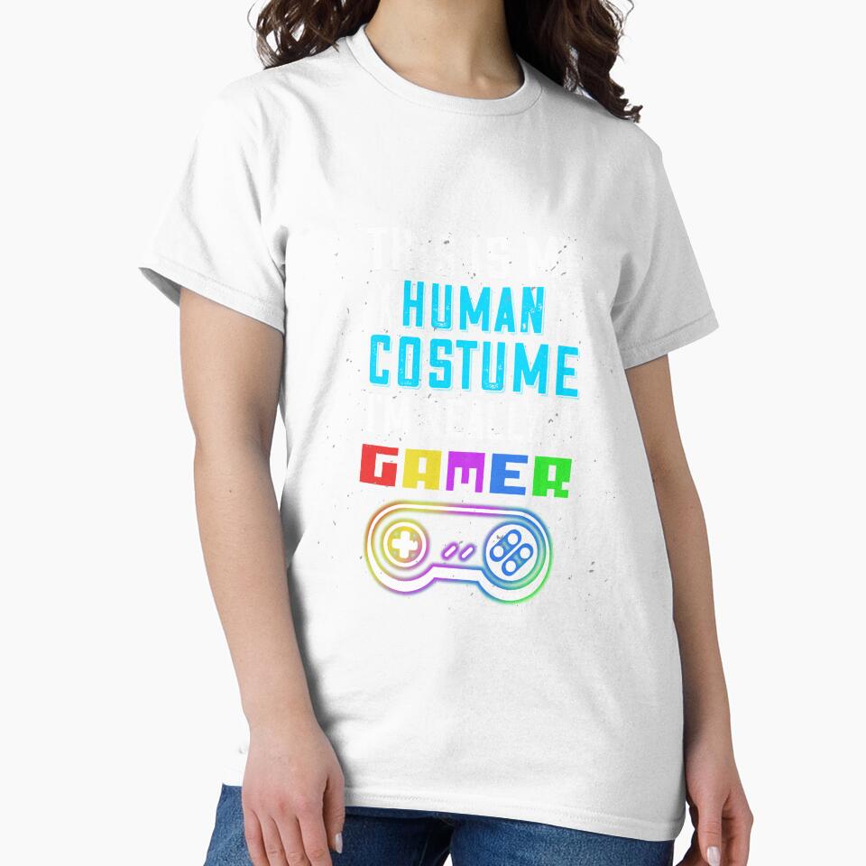 Gamer Costume Funny Gamer Gift Idea by titanosdesign