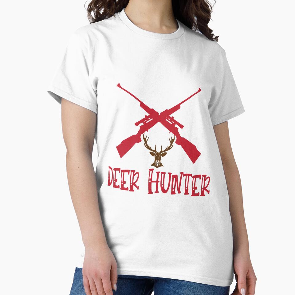 Deer Hunter Hunting Legend Loving Hunting Evolution of Hunter Only Talent Hunting Funny Hunt Gift Premium Apparel Funny Holiday Xmas by DesignByHeartUK