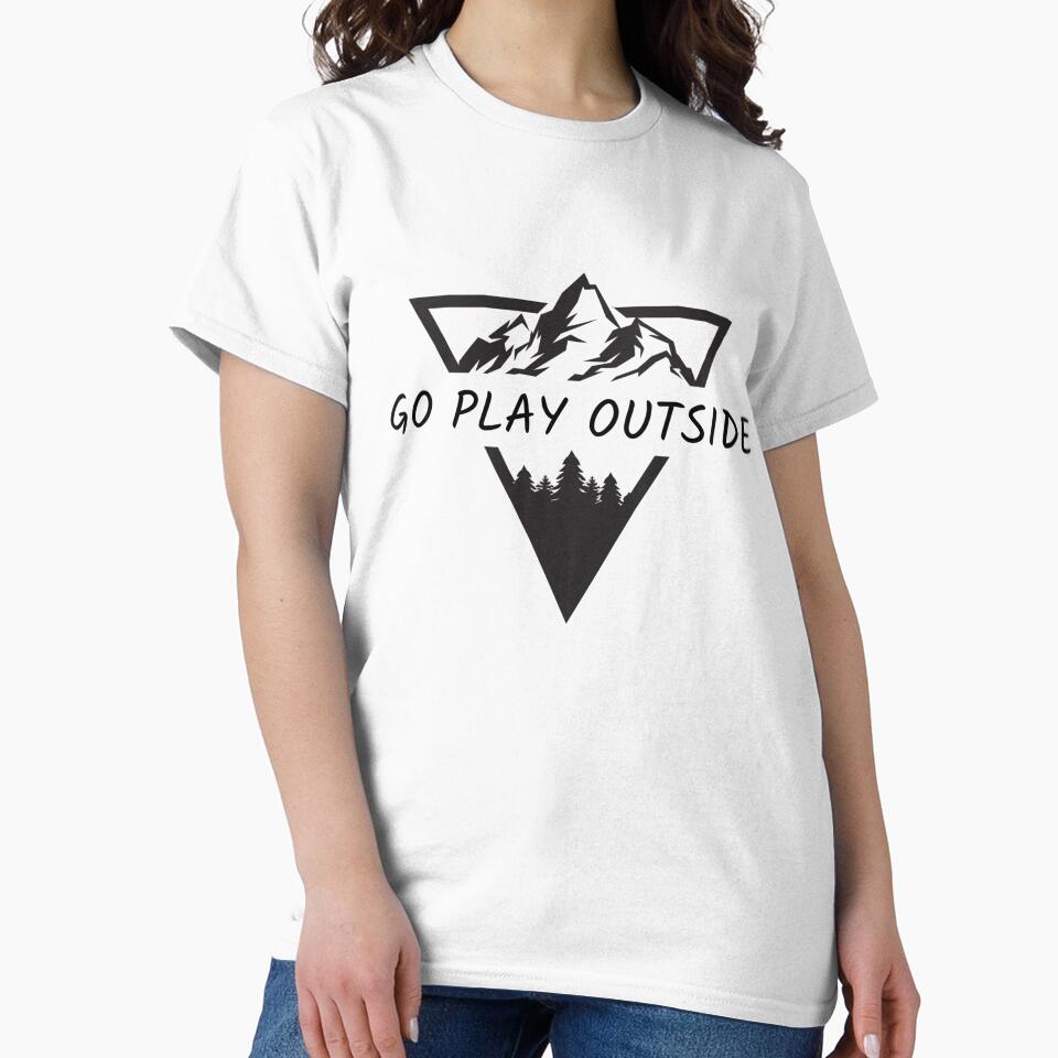 Go Play Outside Slogan by TLKStudio