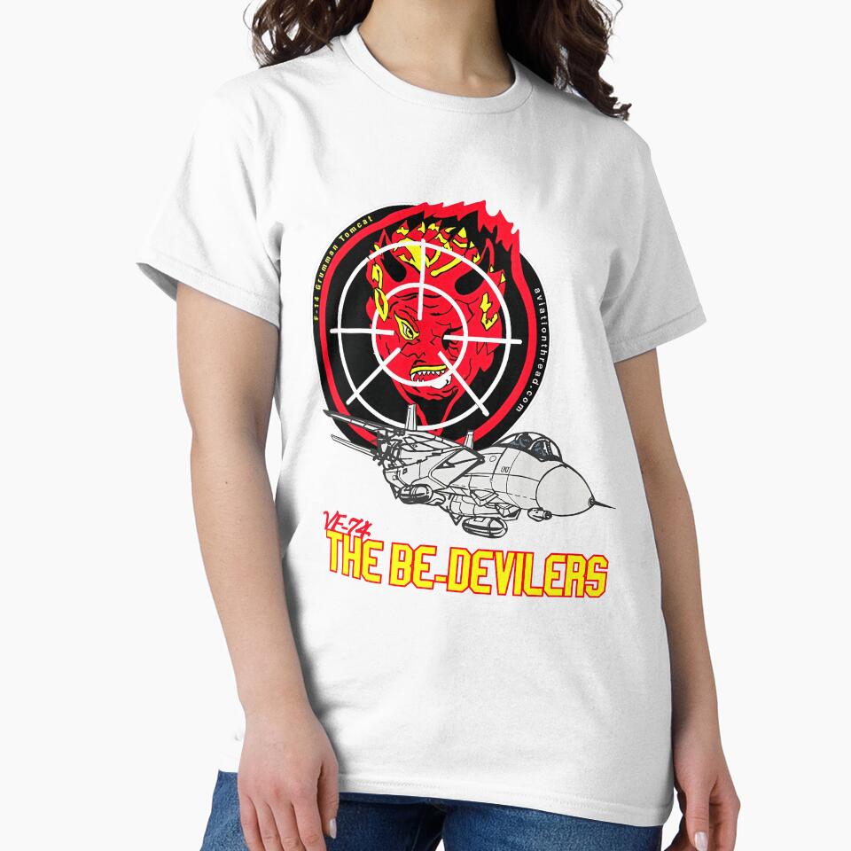 F14 Grumman Tomcat Vf74 The Bedevilers Slim Fit, I Love This, Best, Best Graphic, Trending Now by CAMERONSTORE