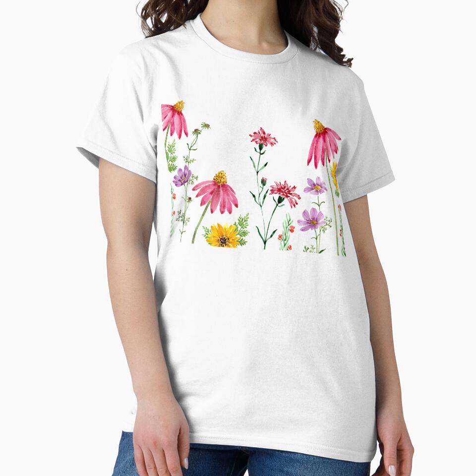 Floral painting - wildflowers by PetitMartin