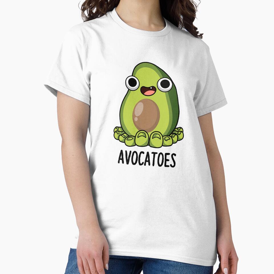 Avoca-toes Funny Avocado Puns by punnybone
