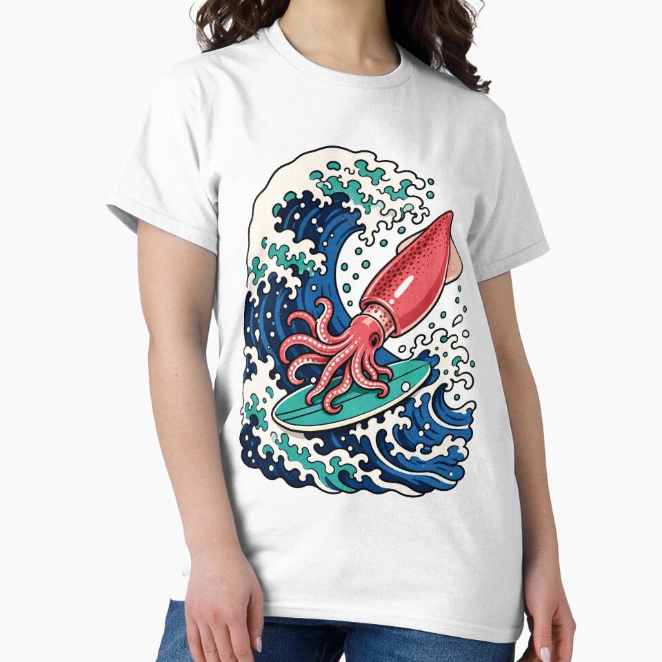 Squid's Great Wave by BrambleBox