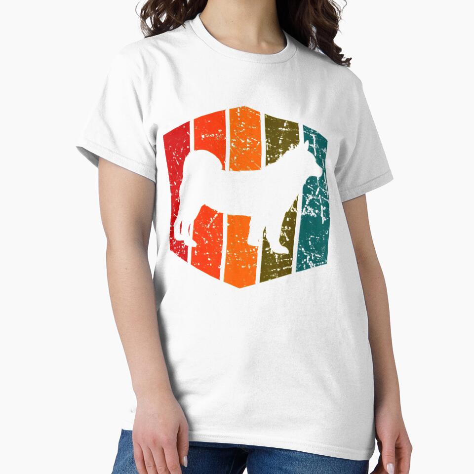 Akita Gift For Dog Lover Retro Dog Vintage Akita Tee Gift Love by BargerStore