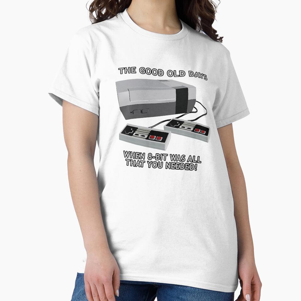 Retro gaming "The Good Old Days When 8-bit Was All That You Needed!" by JDMTees
