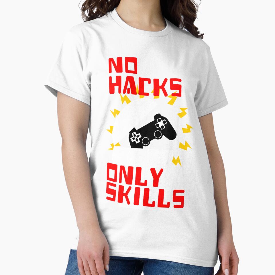 No Hacks, Only Skills by JoseloRochaArt
