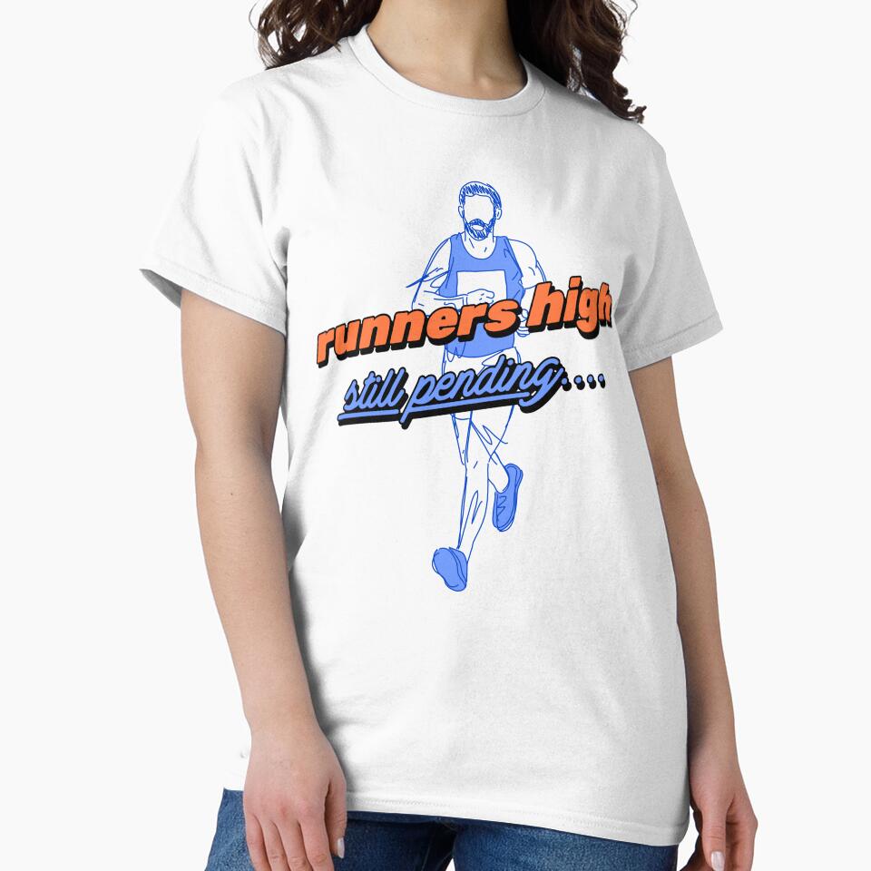 Runners High Still Pending 5k Running by JMDTees