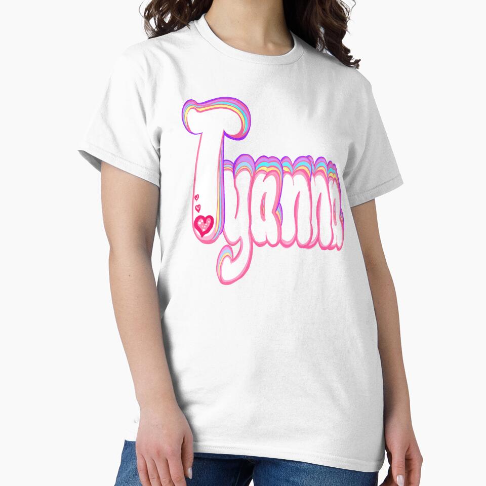 Tyanna Girl and woman Name Personalized Custom Gift Tyanna Name Design by Artonmytee