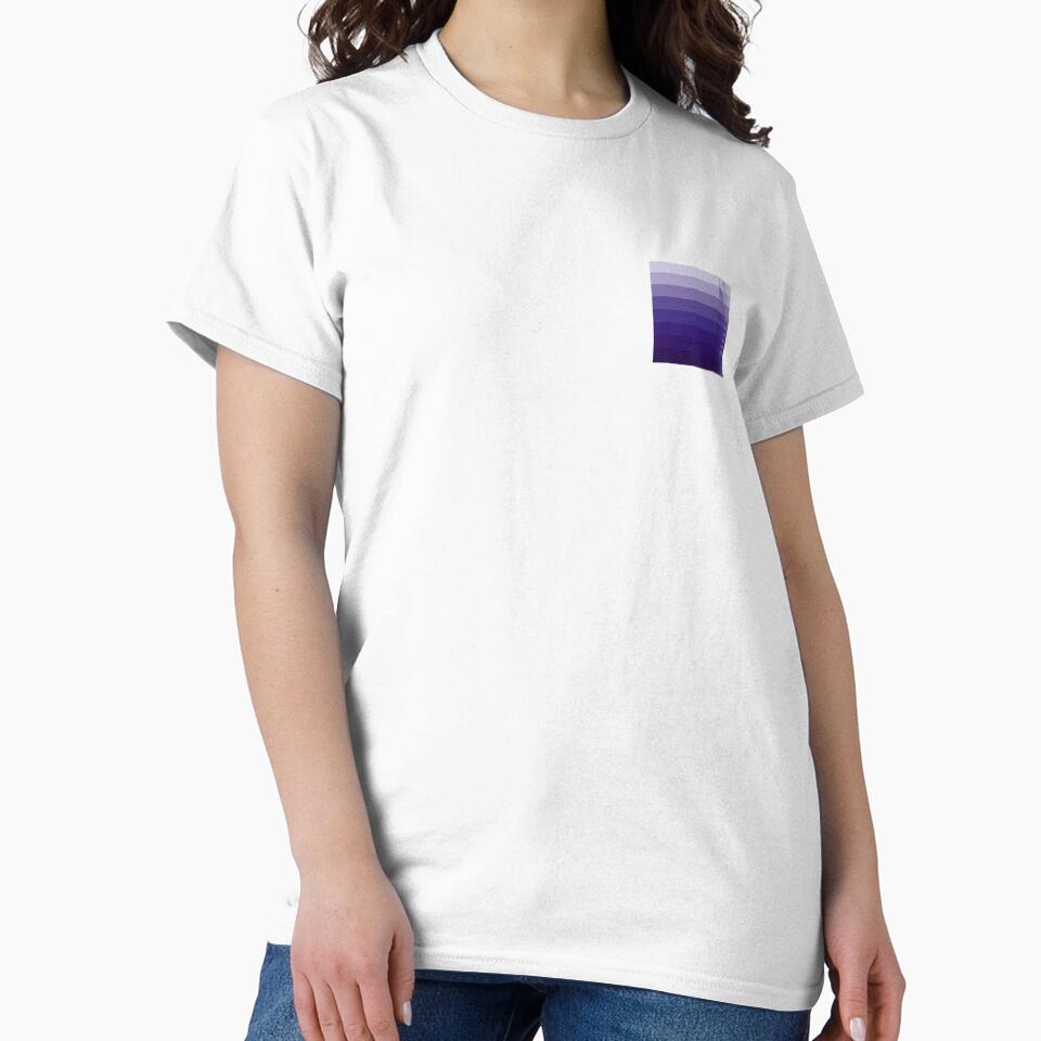 Simple design from shades of purple to dark violet by Cherevan