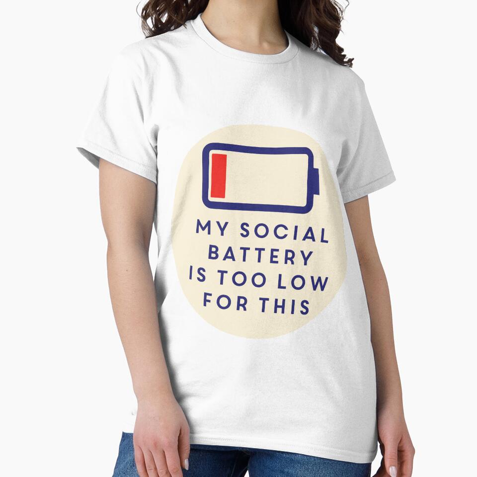 My social battery is too low for this by artbydmo
