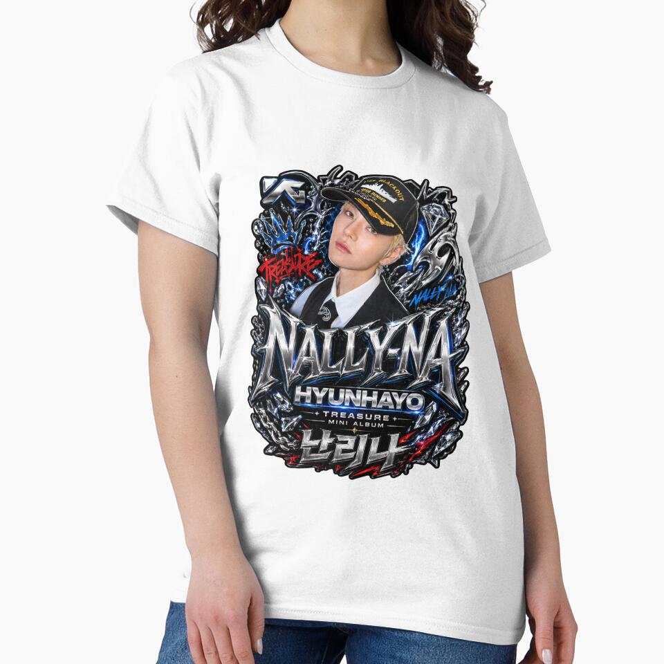 TREASURE NALLY-NA Yoshi Chrome Streetwear Kpop Shirt Design by Valeree Store