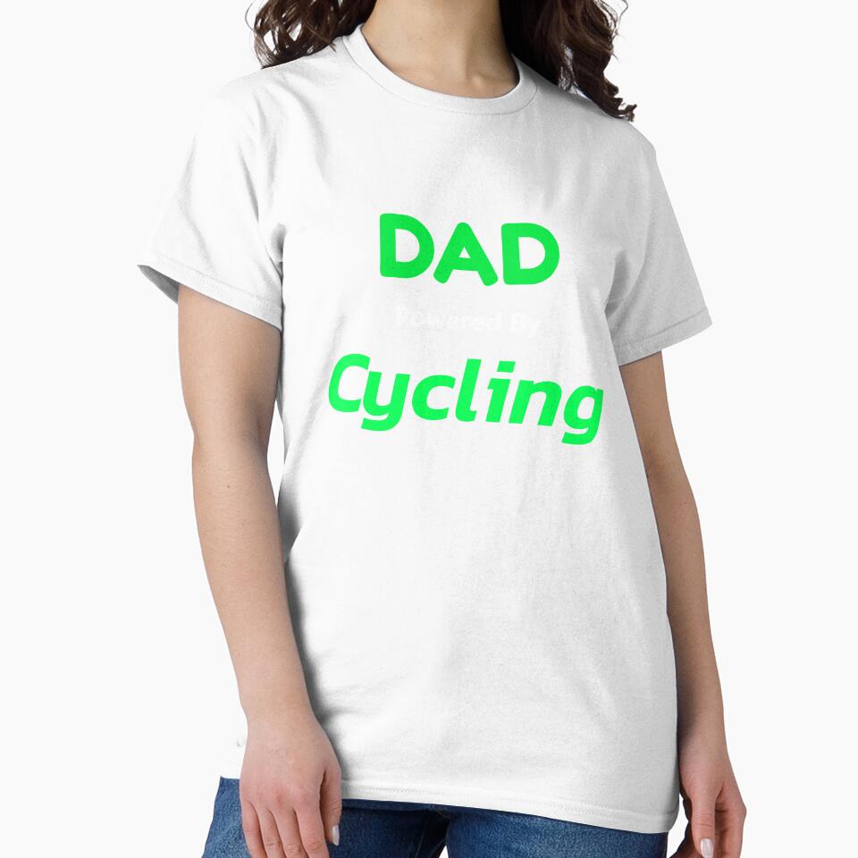 Dad Powered By Cycling - Dad Cycling by GreyTee