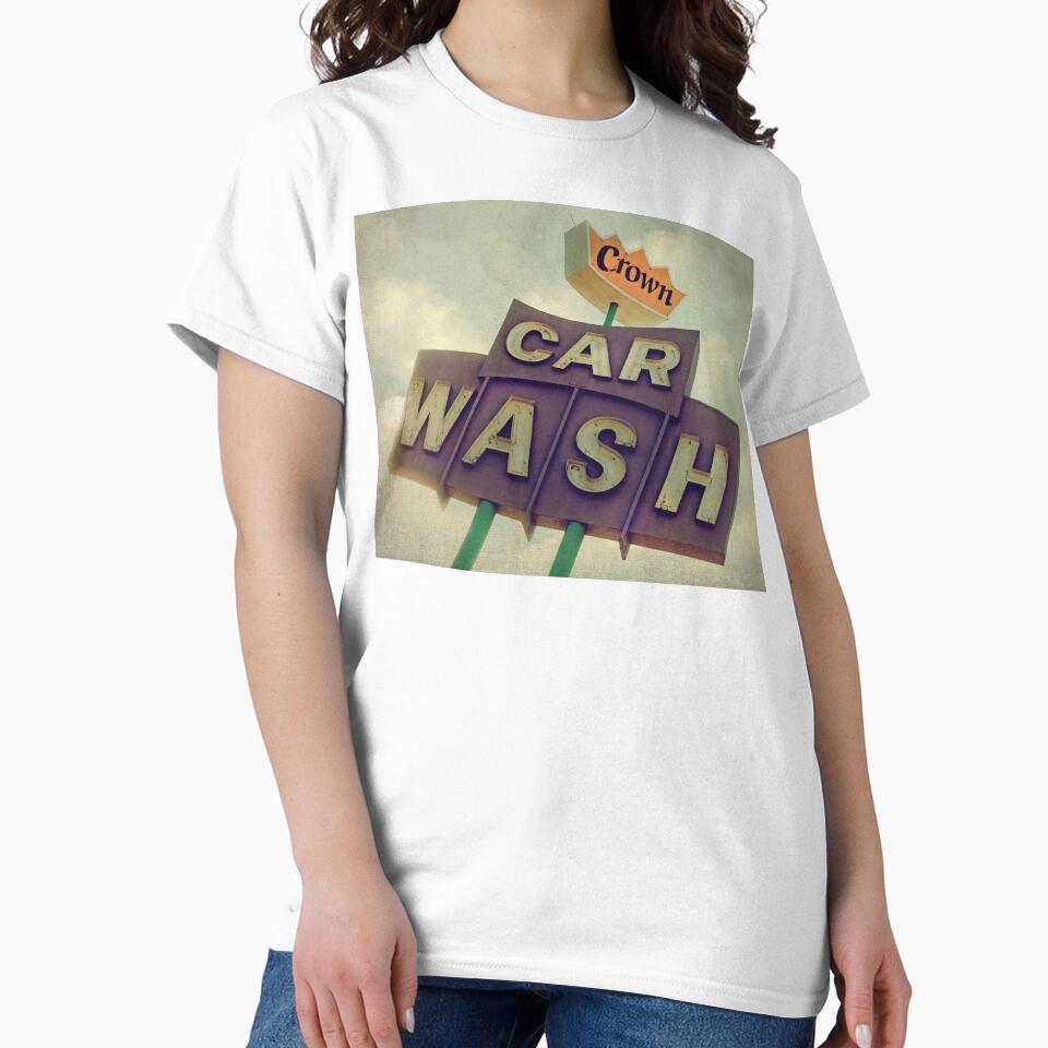 Crown Car Wash Neon by Honey Malek