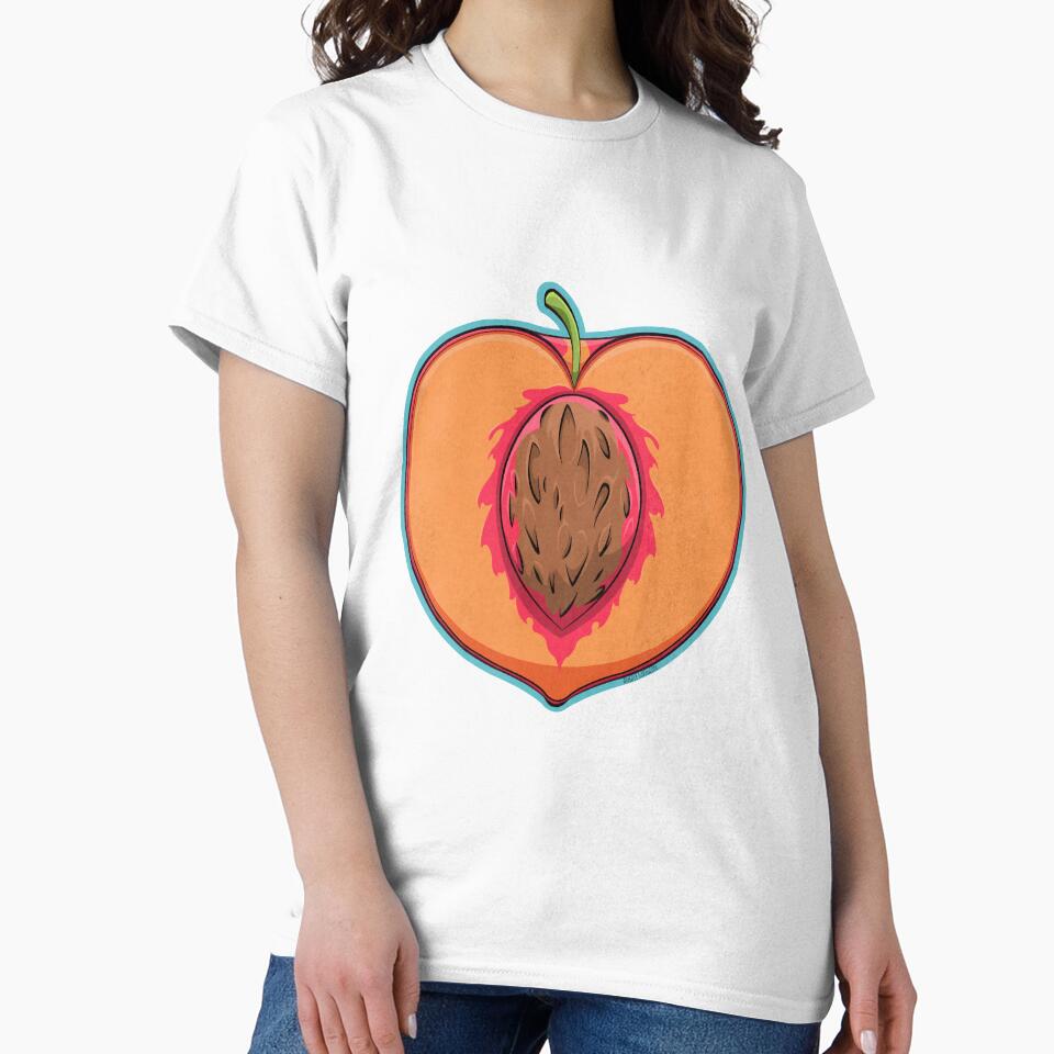 Peach Pattern by Angele Gougeon
