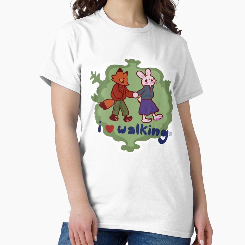 I <3 walking by oranaaart