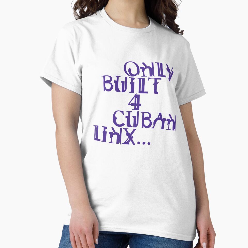 Only Built 4 Cuban Linx T-Shirt by coolhiphoptees