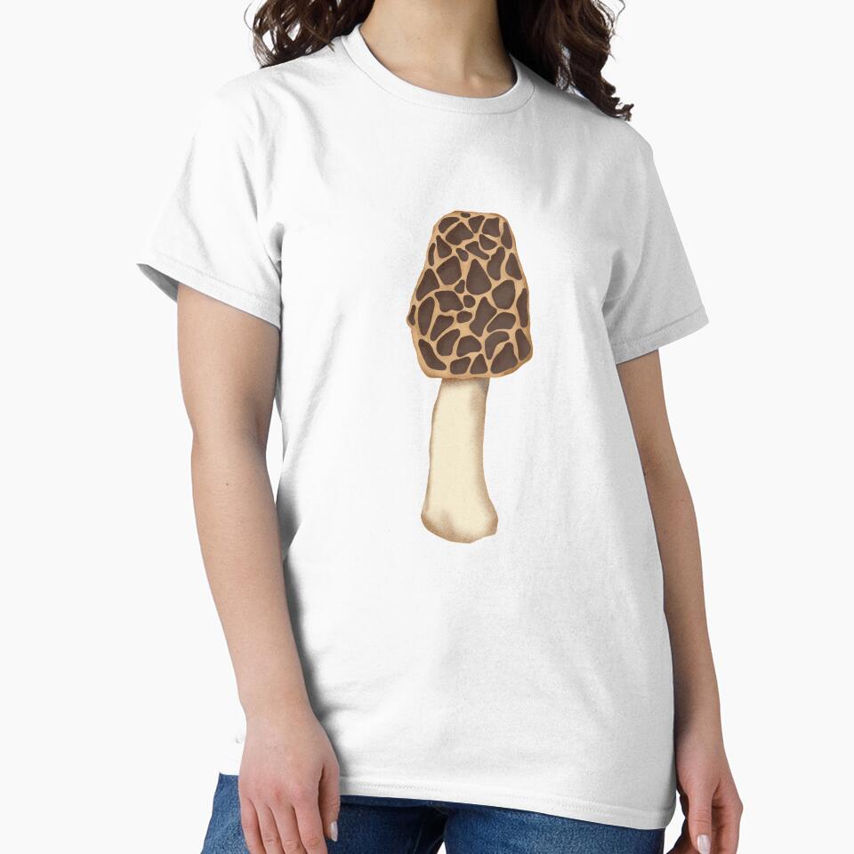 Morel Mushroom by Katie Morris Art