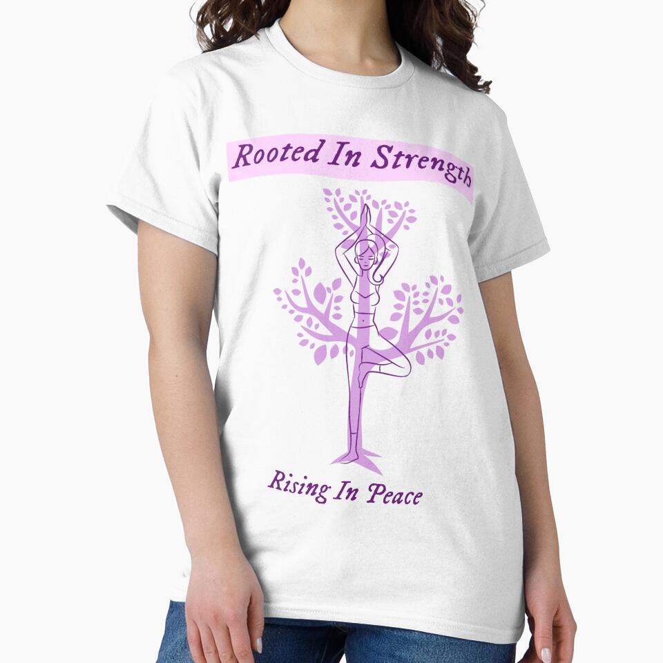 Rooted In Strength Rising In Peace Ashtanga Yoga by BBTreasures