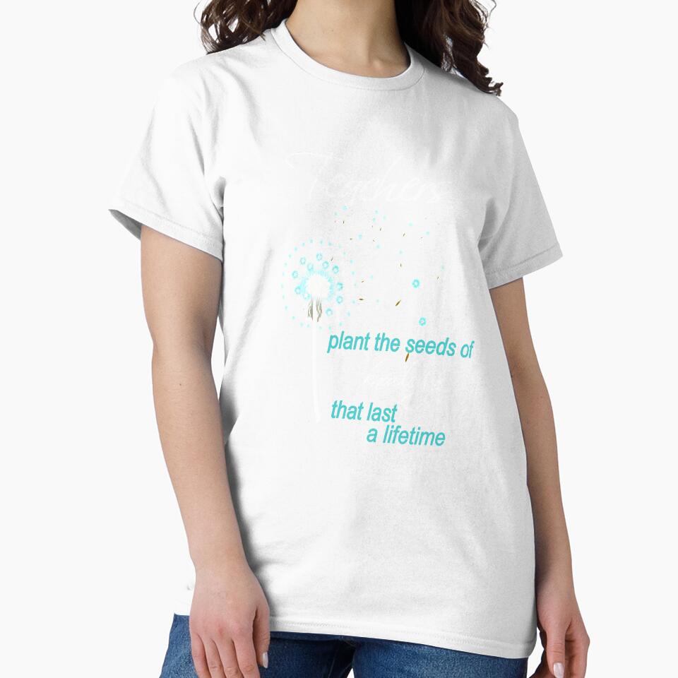 Inspirational Teacher Design Pretty Plant The Seeds Gift by Sapphire Star
