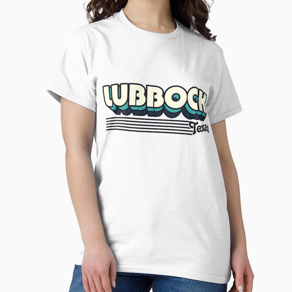 Lubbock, Texas | Retro Stripes by retroready