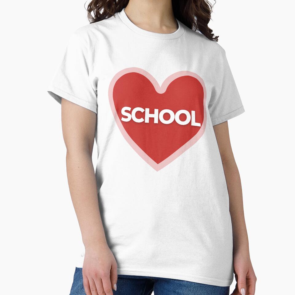 I Heart School by Itsheartshop