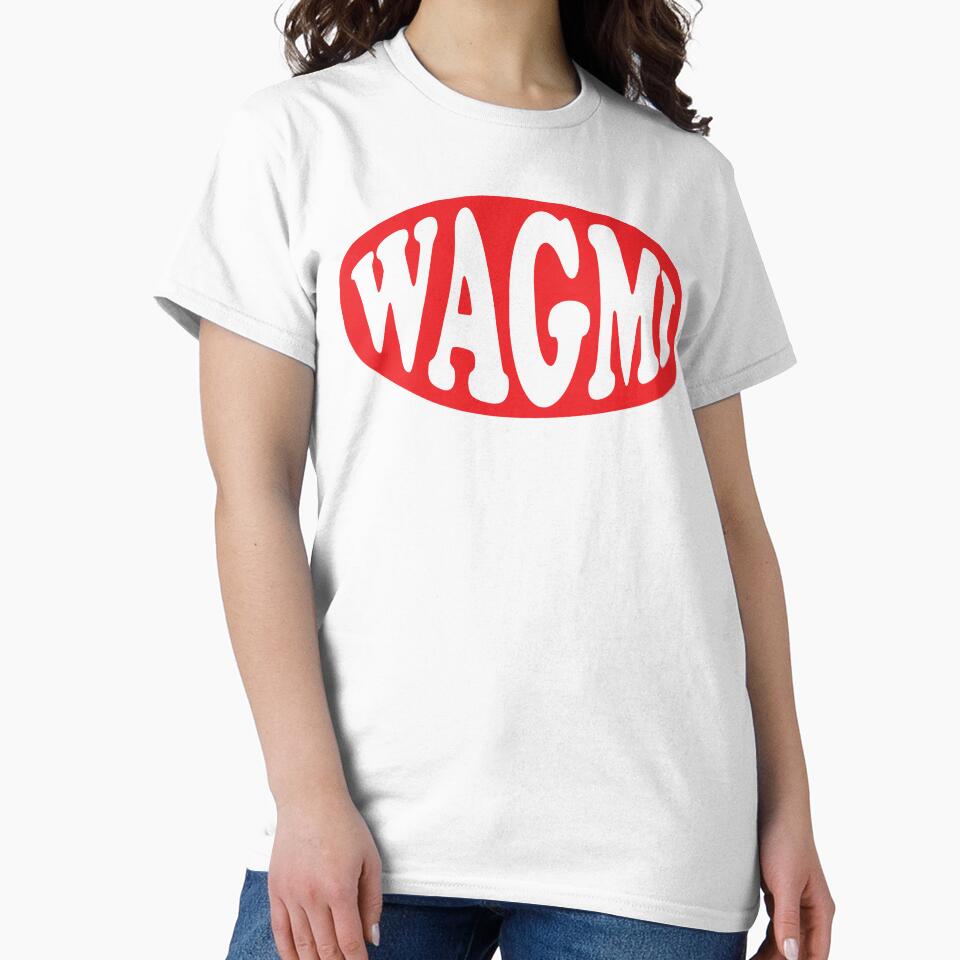 WAGMI – We’re All Gonna Make It | Crypto Trader Meme Design by CryptoDressCode