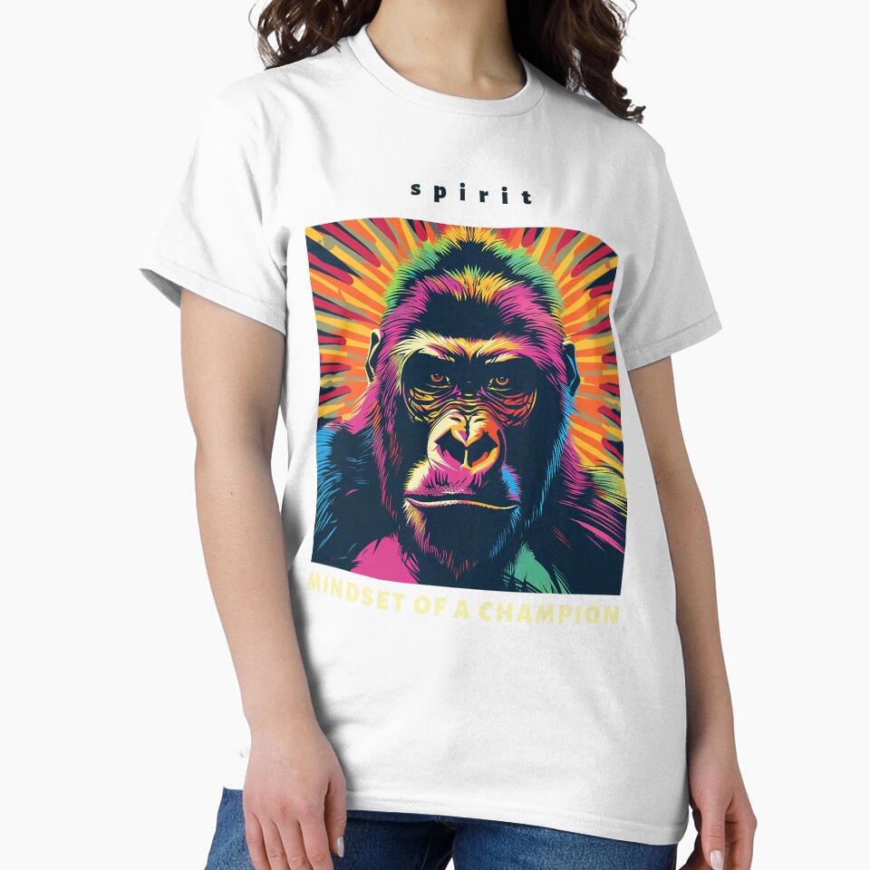 Mindset of a champion spirit od a warrior Gorilla by SoulfulT