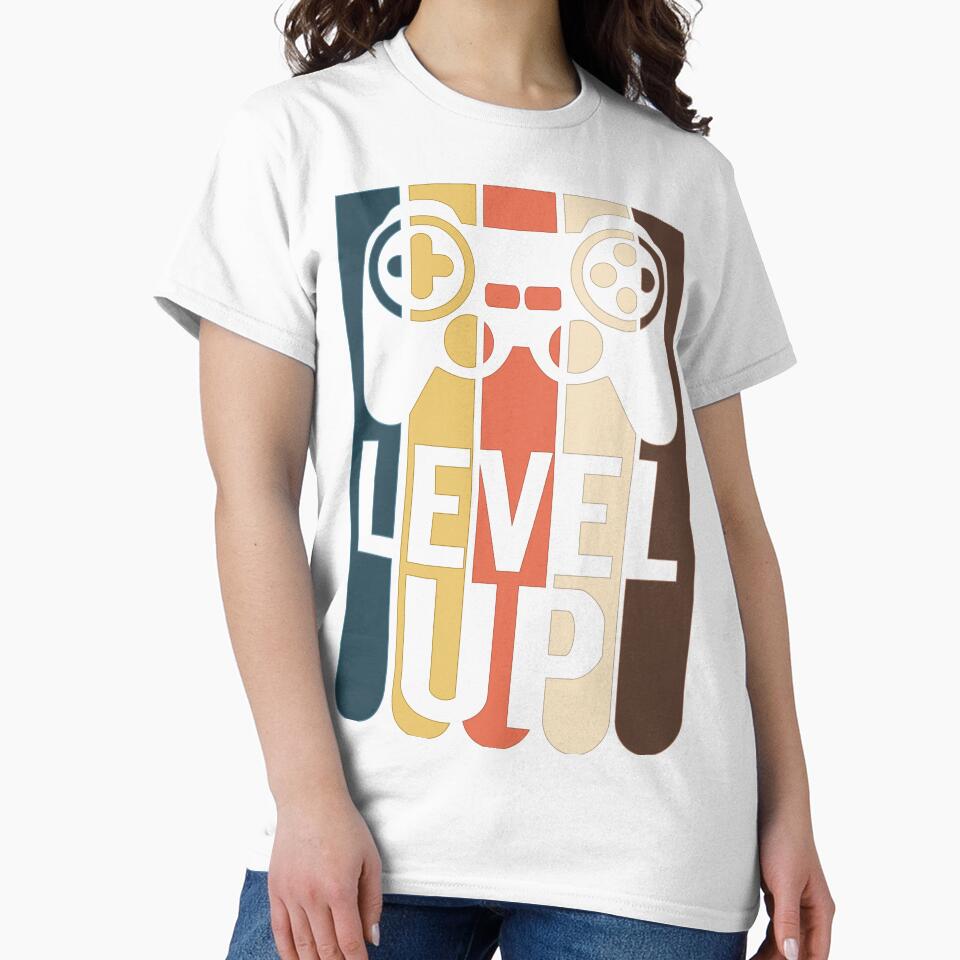 Level Up | Retro Gaming Typography Controller Design by LucasPresoto