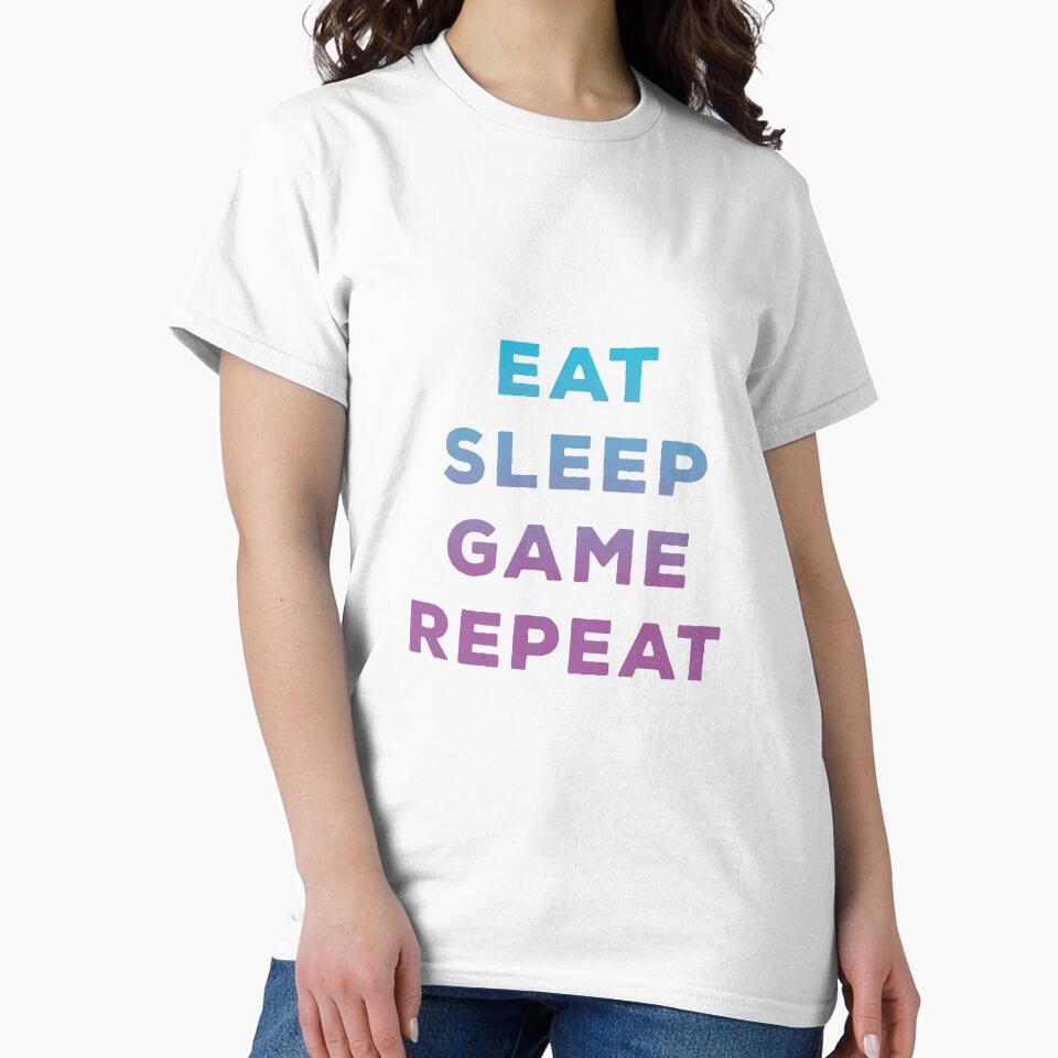 Eat Sleep Game Repeat by Vexel Studio
