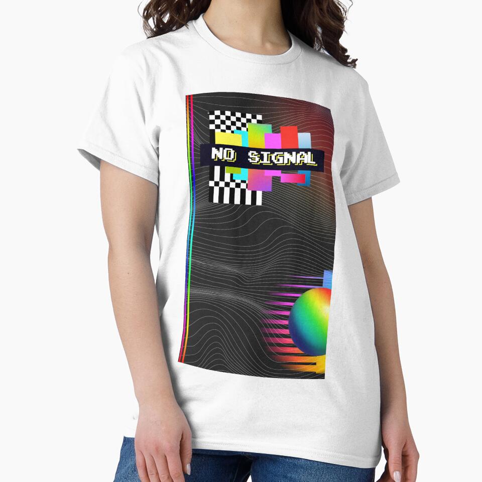 No Signal Glitch by YOWABUNGA DESIGNS & CREATIONS