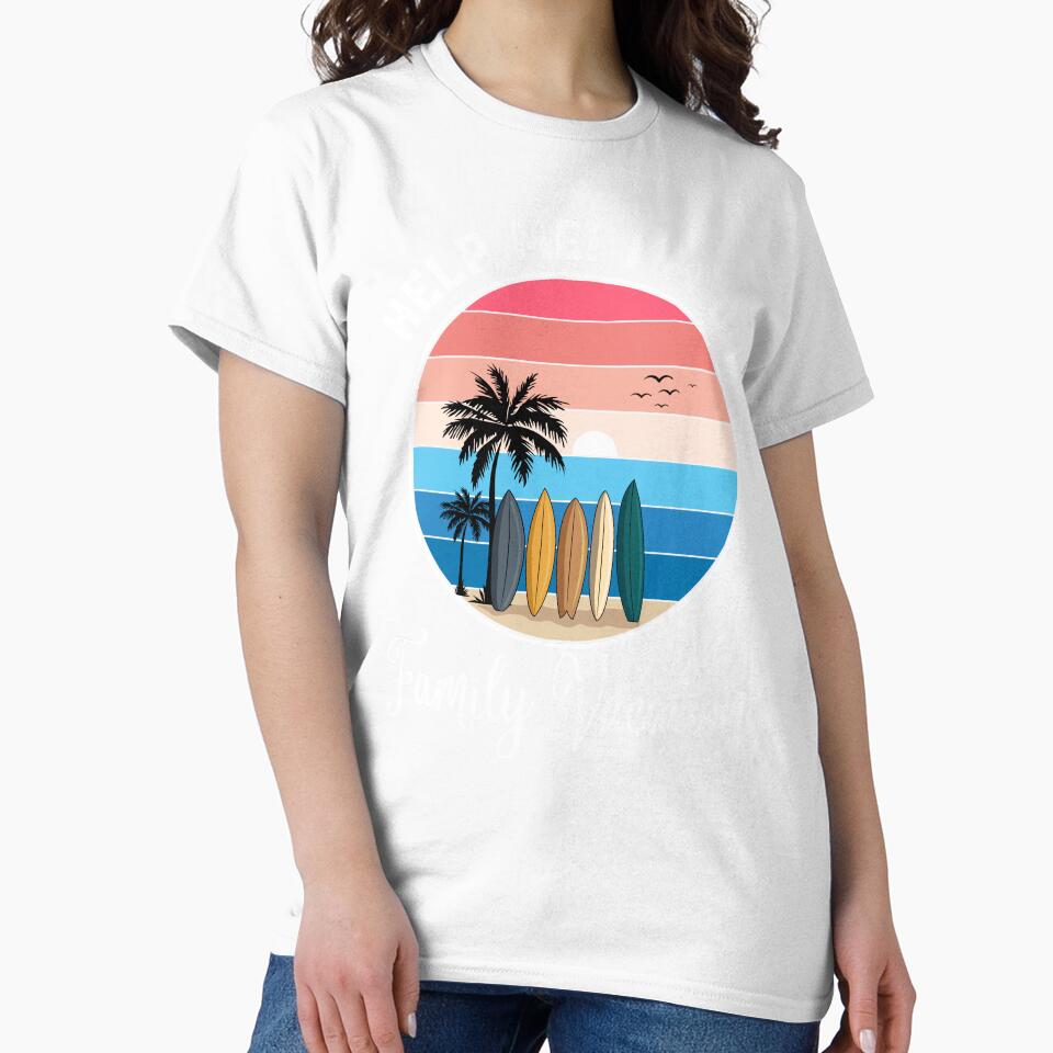 Help Me! I'm on Family Vacation Vintage Summer Beach Trip by thebest-2studio