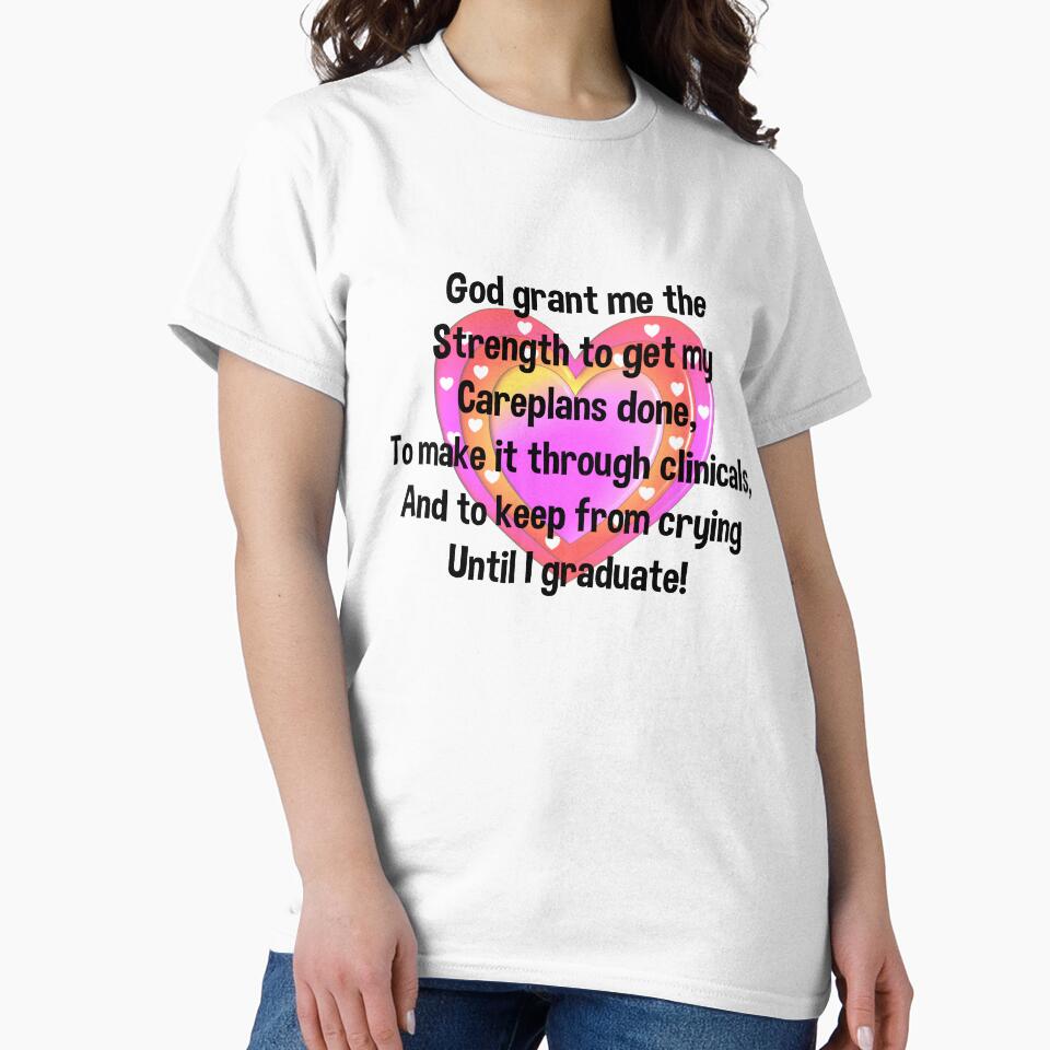 Nursing Student Serenity Prayer by gailg1957