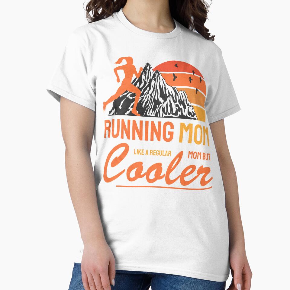 Running Mom Like a Regular Mom But Cooler Gift for mothers Runners by grinta2021