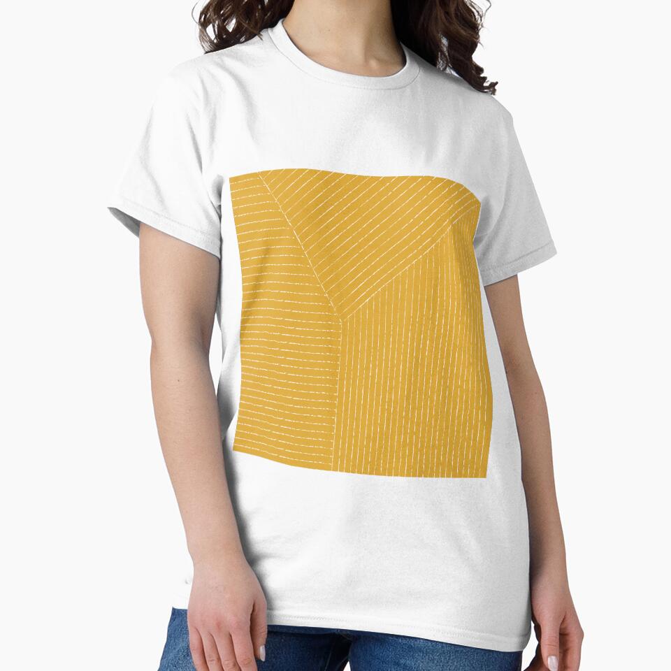 Lines (Mustard Yellow) by summer-sun-designs