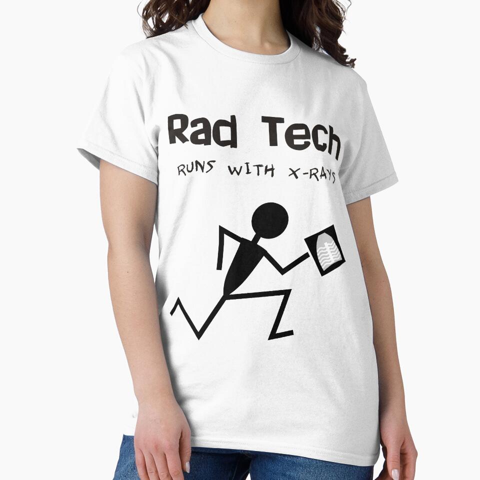 Funny Radiology Tech Stickman by gailg1957