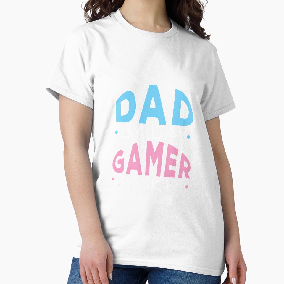 Dad By Day Gamer By Night by Vexel Studio