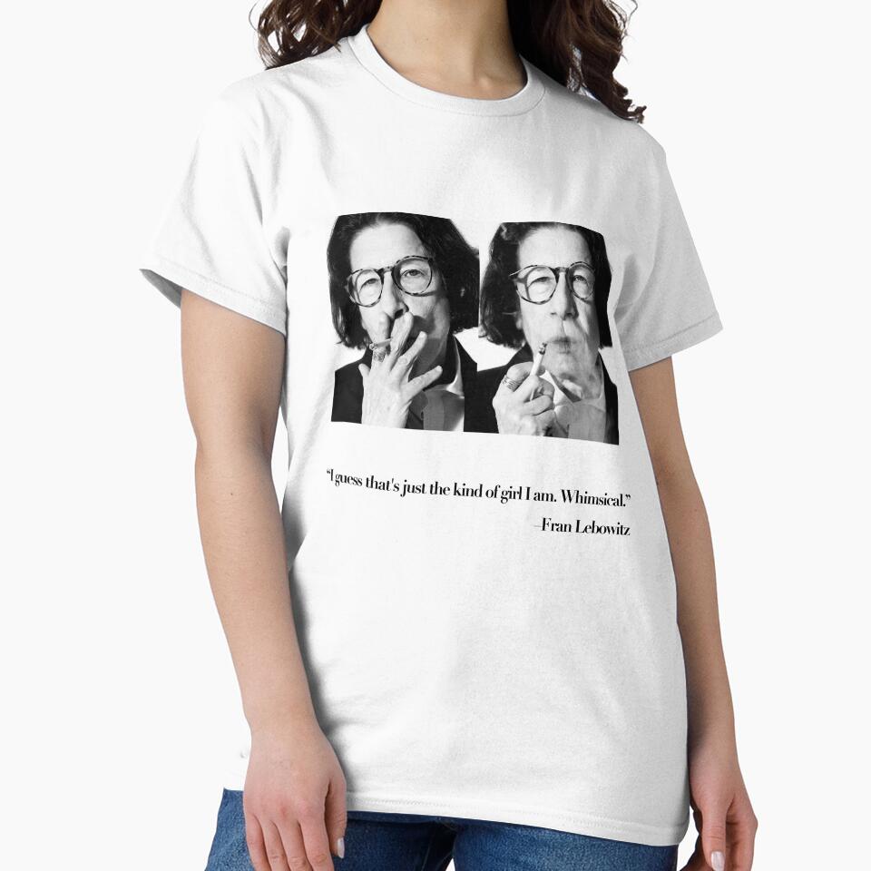 Fran Lebowitz: Whimsical by PopCultureArtShop