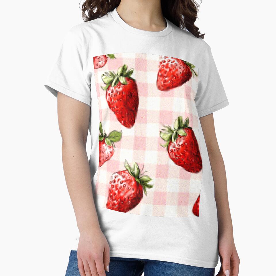Retro Strawberry Pattern by ArcticxShop
