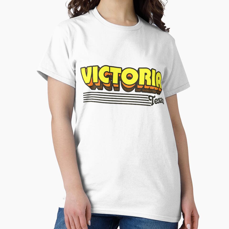 Victoria, Texas | Retro Stripes by retroready