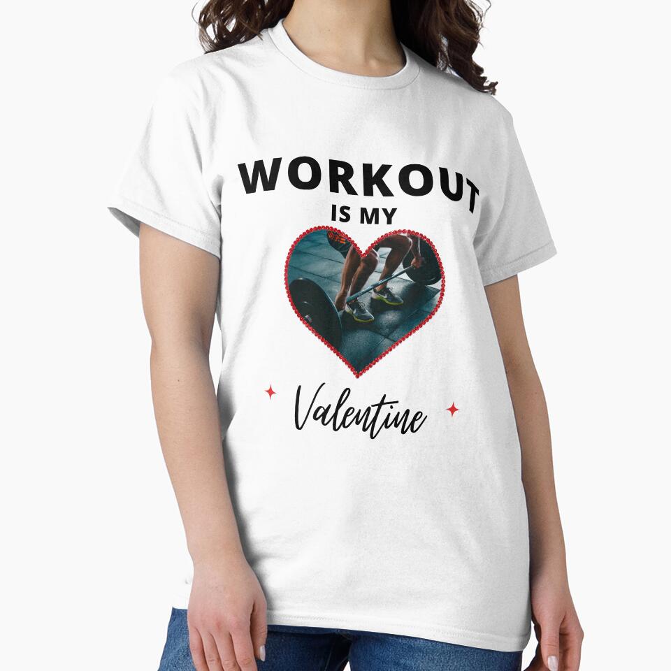 Workout Is My Valentine by Itsheartshop