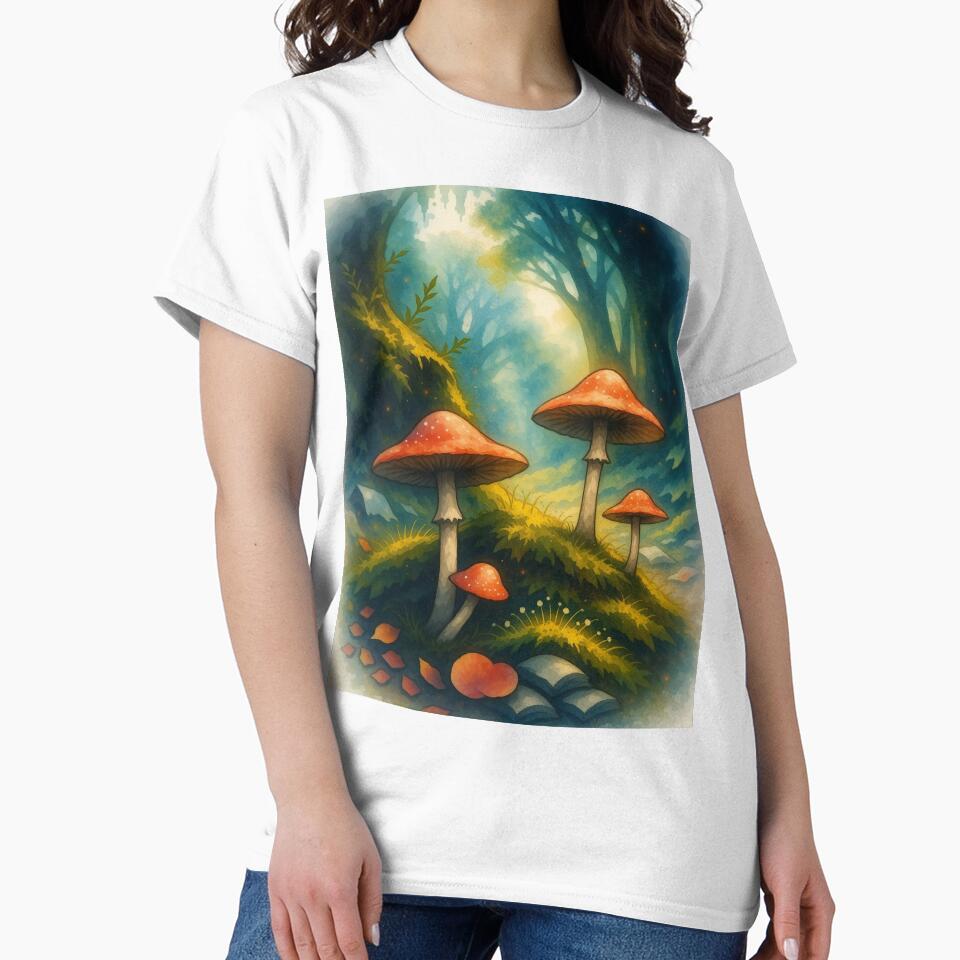 Red Capped Mushroom Glade by The Rogue Mark