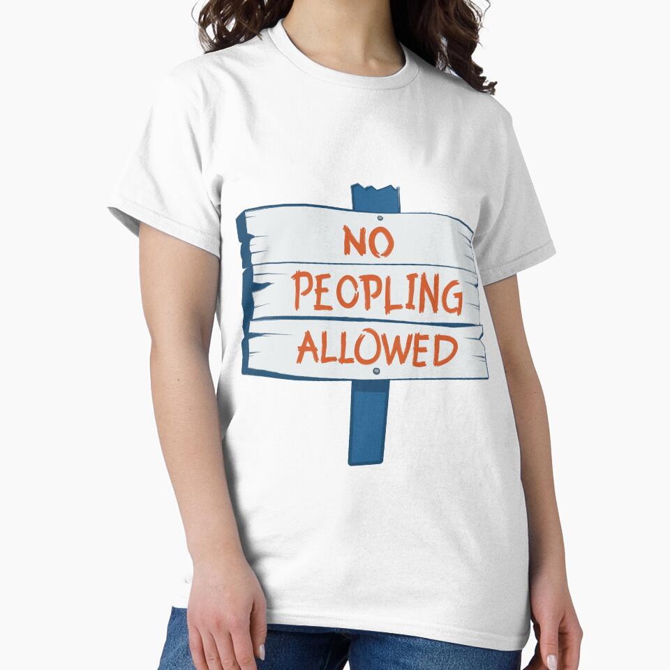 No Peopling Allowed by kjeppson