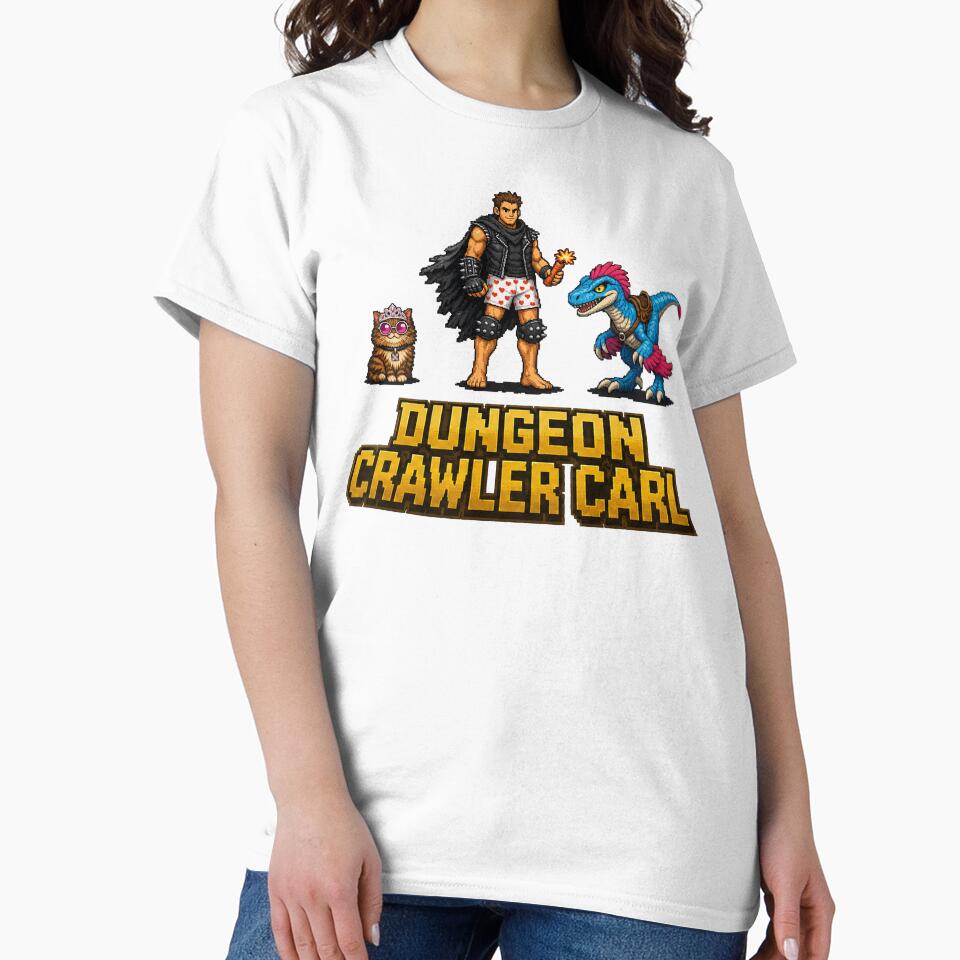 Dungeon Crew - 8 Bit by HTown-Otter T-Shirts & More