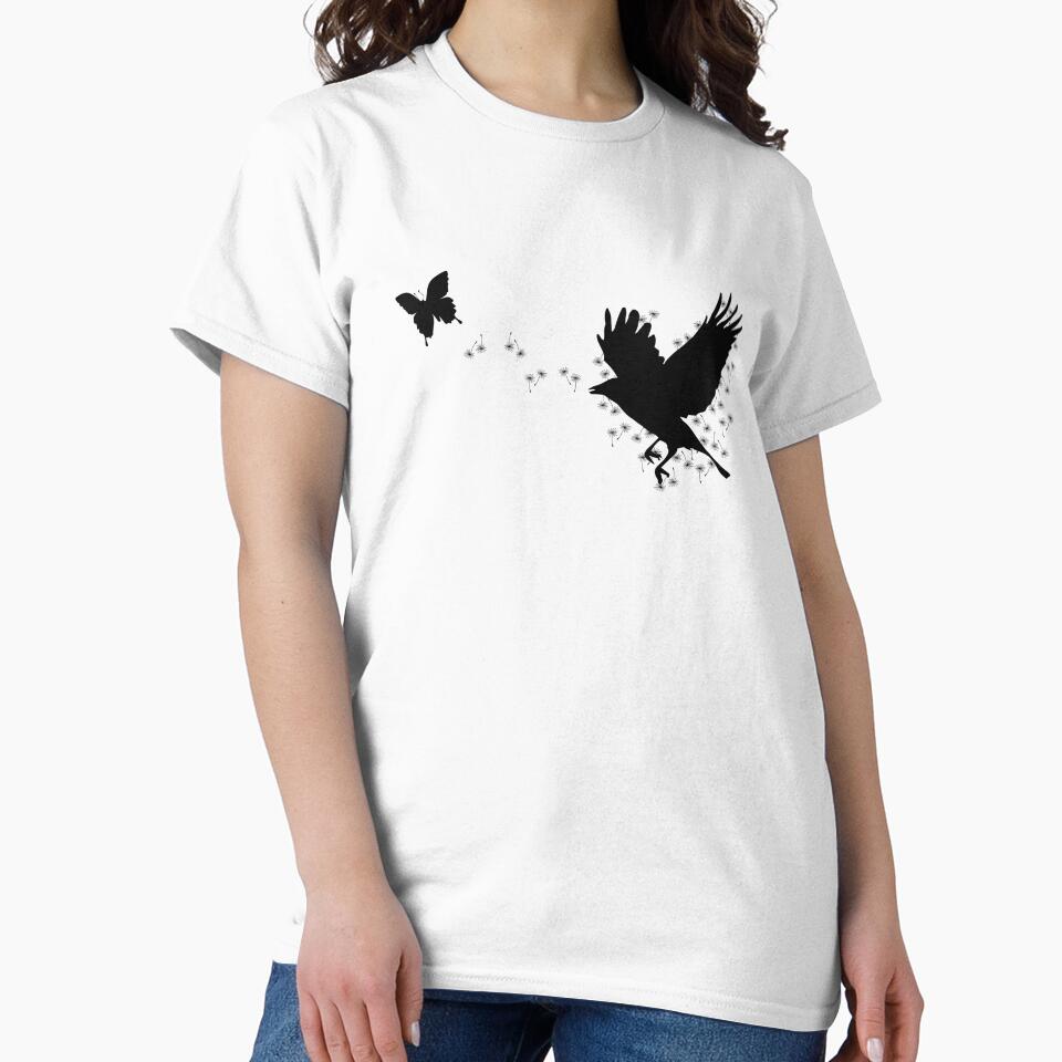 The Crow & The Butterfly by Emkough