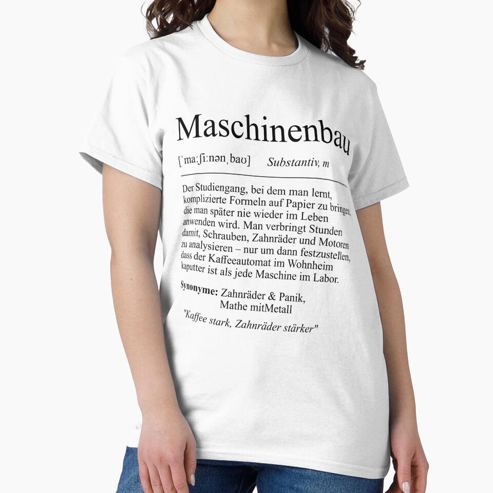 University slogan "Mechanical Engineering" Student Gift, Students by Vorlesungsfrei